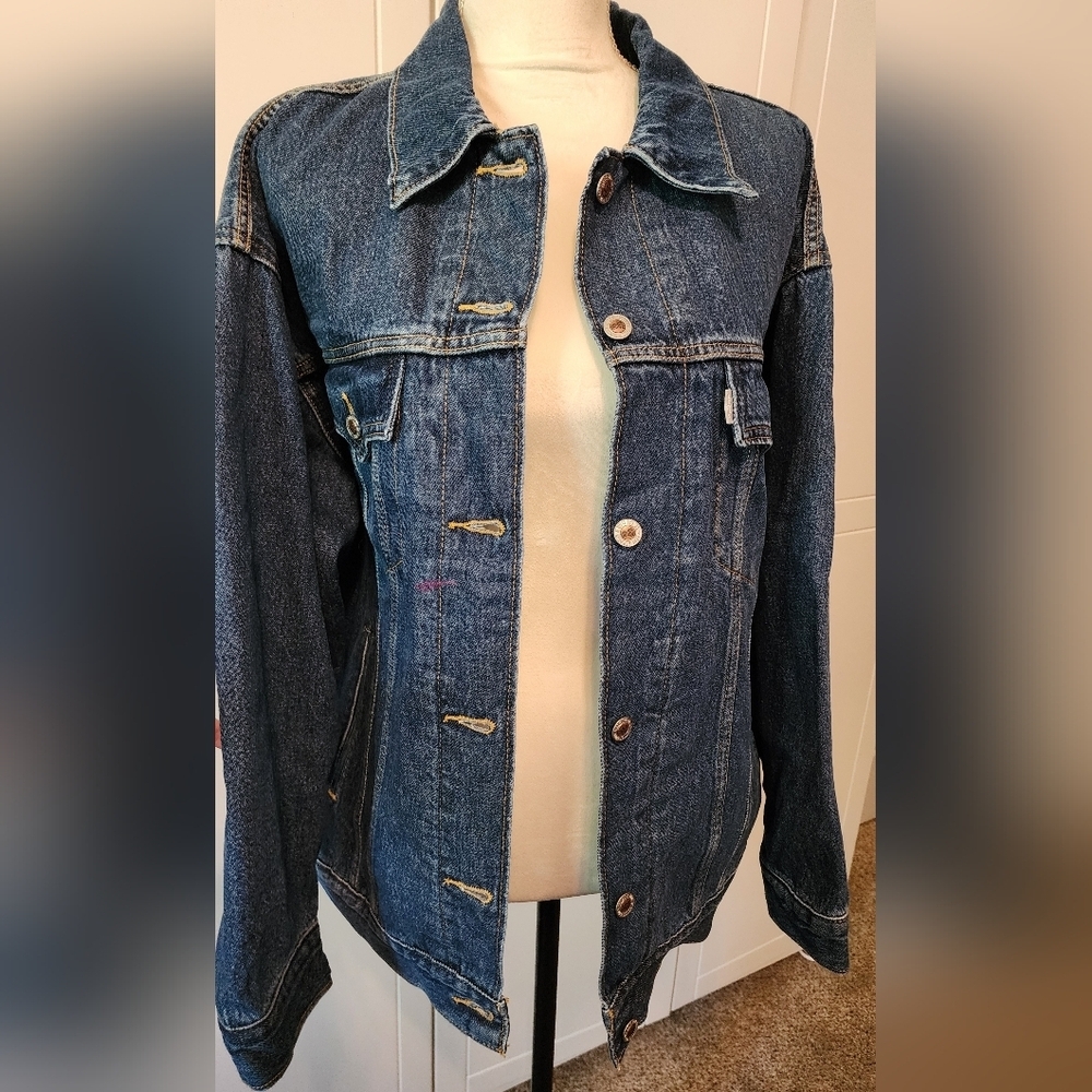 NWT Women's Levi's Baggy Tracker Jacket size large‎